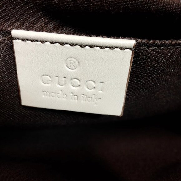 Authentic Gucci Brown Canvas Shoulder Bag mon388-111025 - Picture 16 of 16